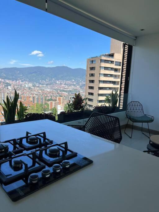 Apartamento De Lujo Con La Mejor Vista De Medellin Apartment Exterior photo